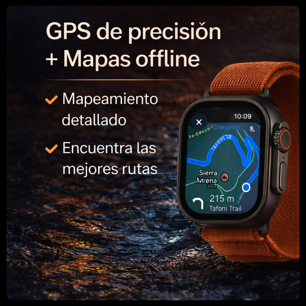 ⌚Airwatch Ultra Pro premium + 2 correas GRATIS + cargador por inducción 🔥