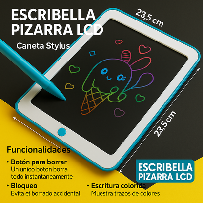 🎨 Escribella Pizarra LCD -60% ¡Aprovecha YA! ⚡