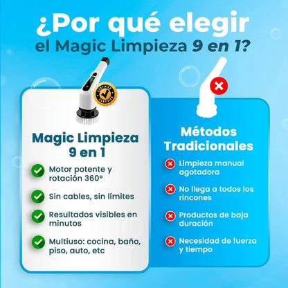 HogarLimp – Cepillo Eléctrico 9 en 1 con Envío Gratis