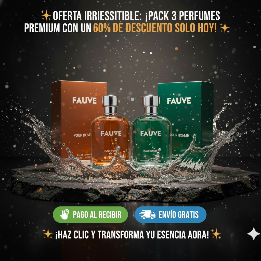 Pack 3 Perfumes Premium -60% ¡Solo Hoy! ⏳