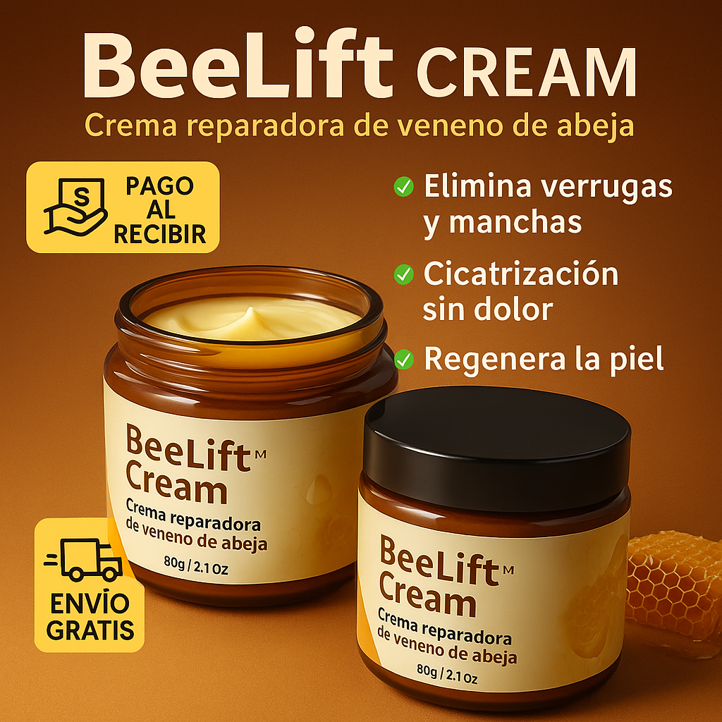 Beelift – Veneno de Abeja Premium 60g (Stock Limitado)