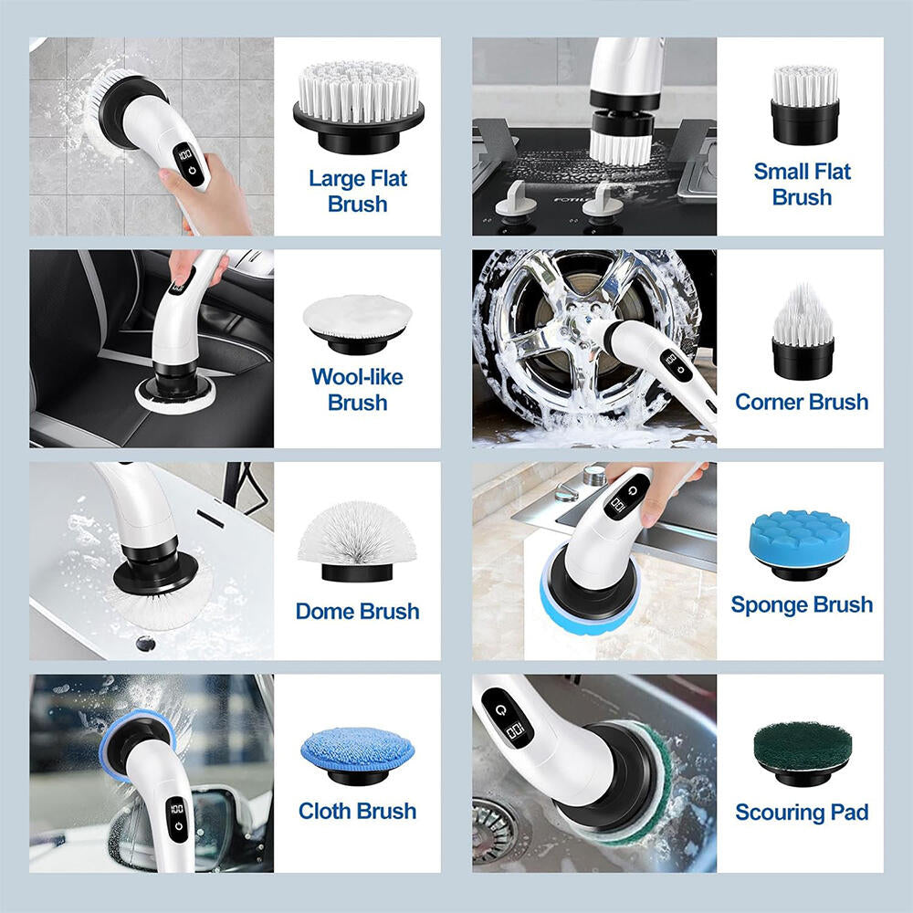 HogarLimp – Cepillo Eléctrico 9 en 1 con Envío Gratis